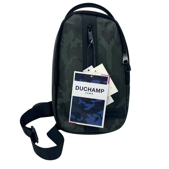 Duchamp London Camo Sling Bag New - Picture 1 of 8
